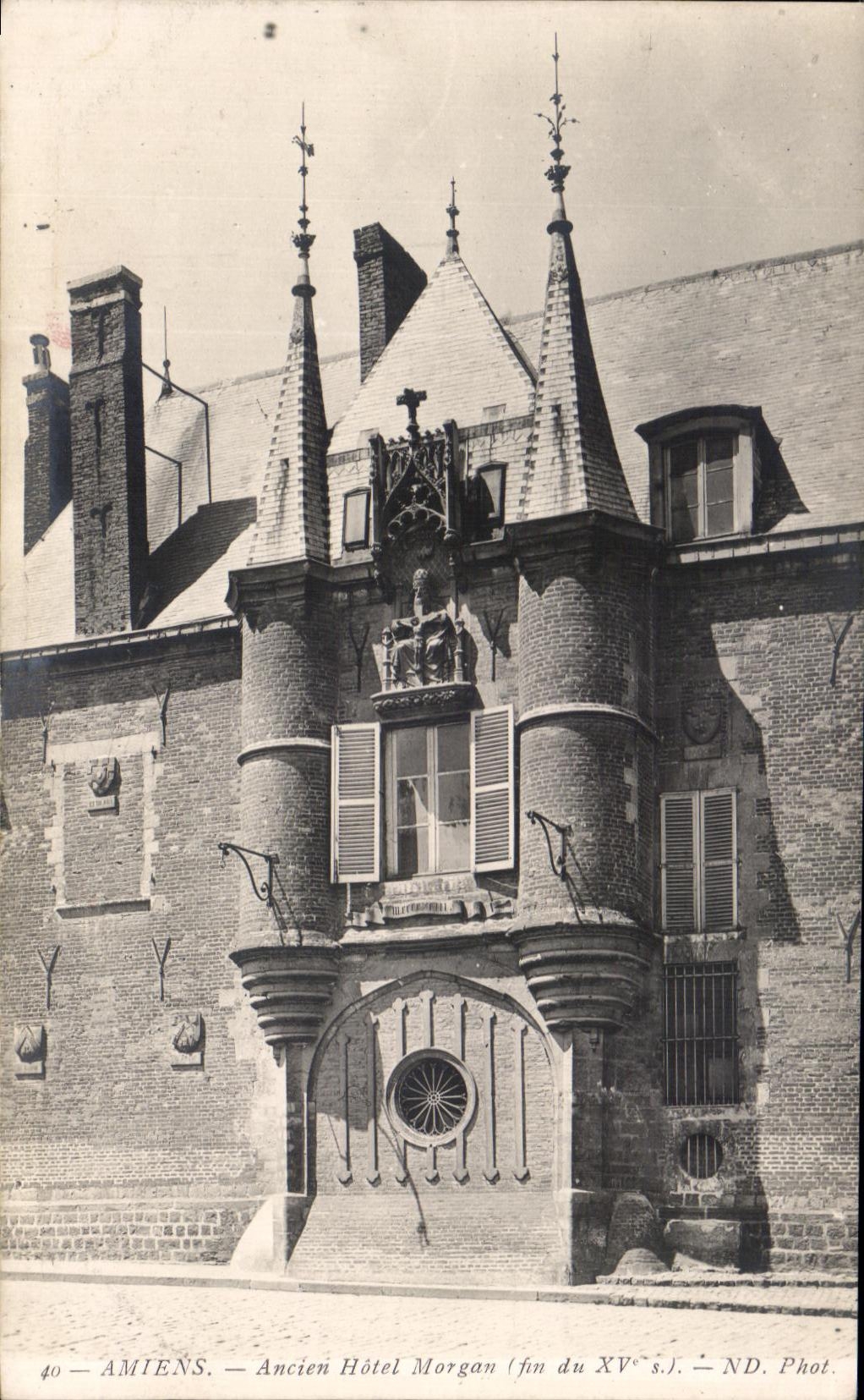 CPA Amiens Ancien Hotel Morgan