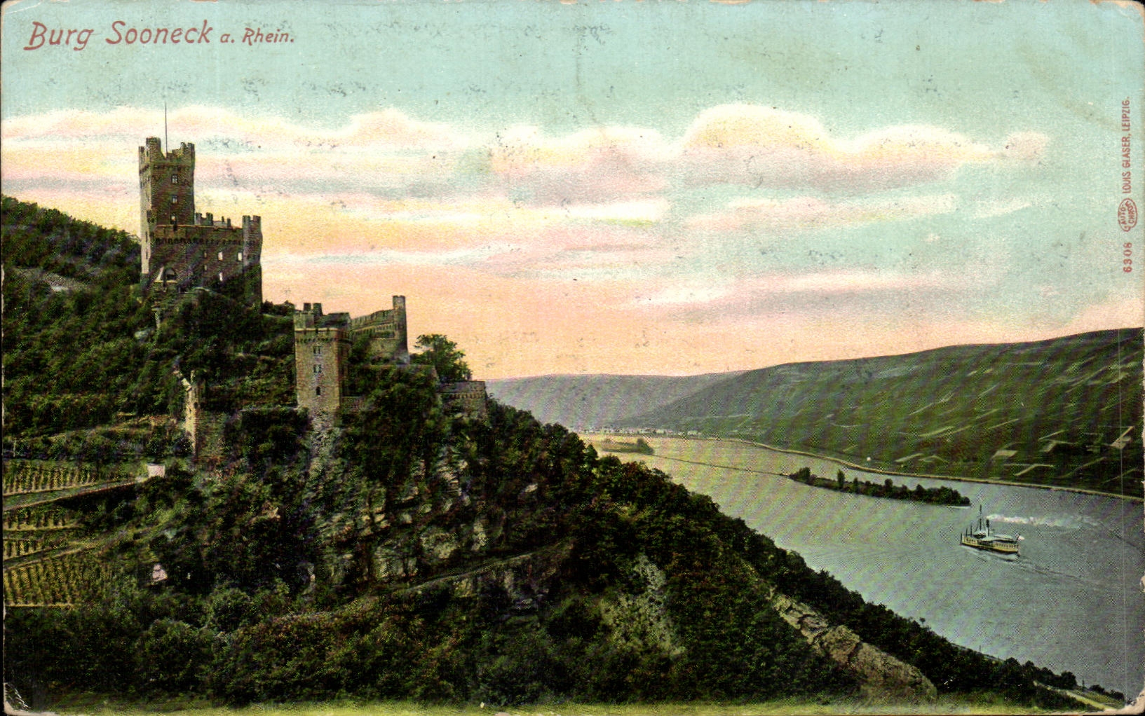 CPA Burg Sooneck Rhein