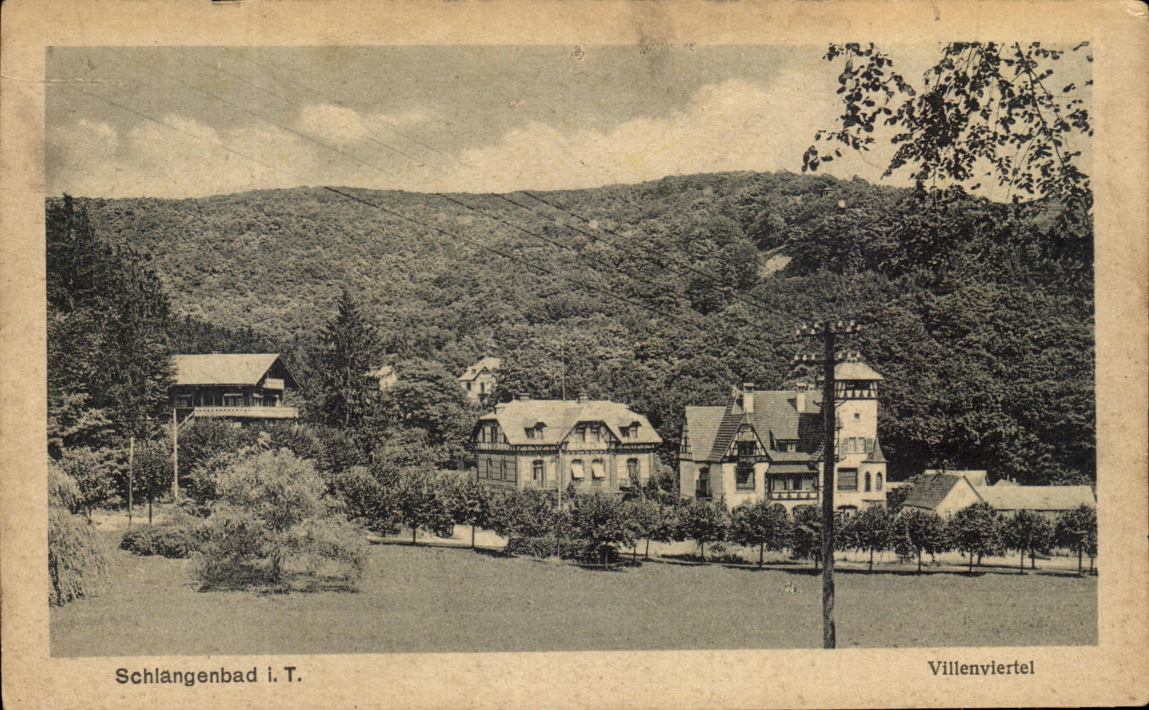 CPA Schlagenbad Villenviertel