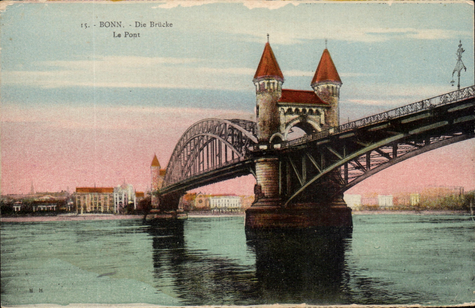 CPA Bonn Die Brucke the Bridge