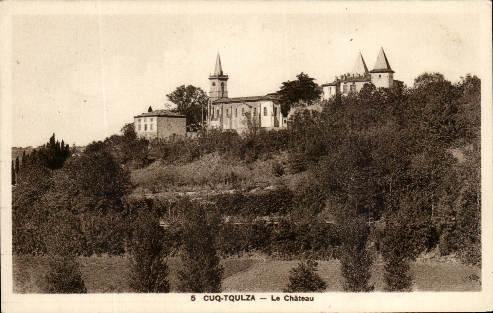 CPA Cuq Tqulza the Castle