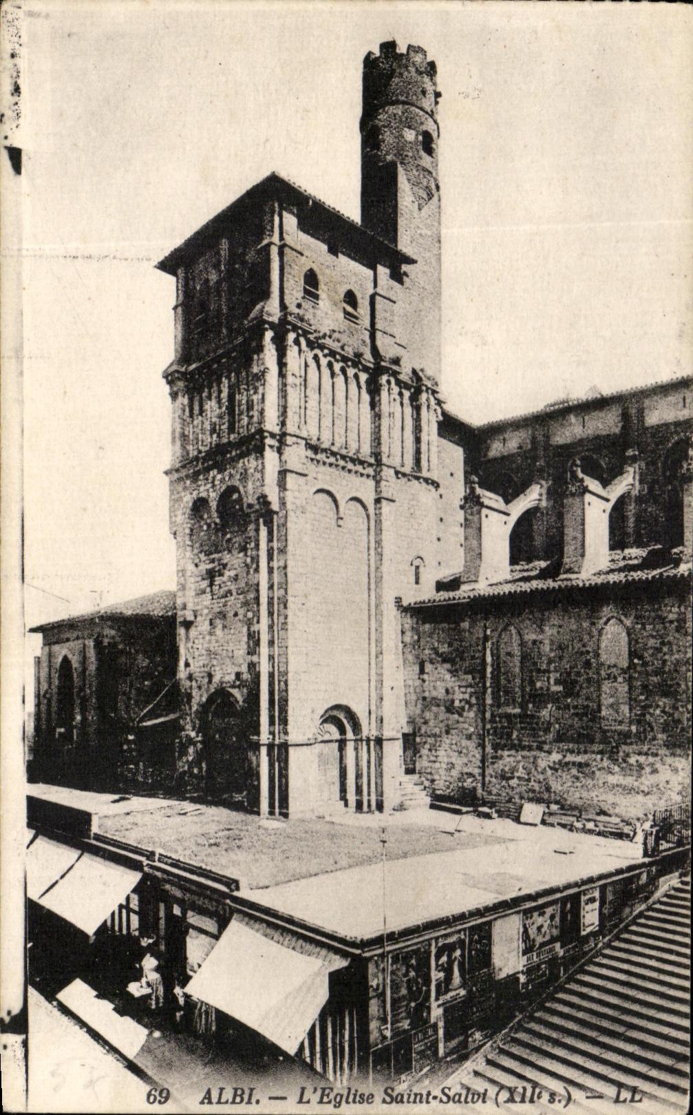CPA Albi el santo Salvi de la iglesia