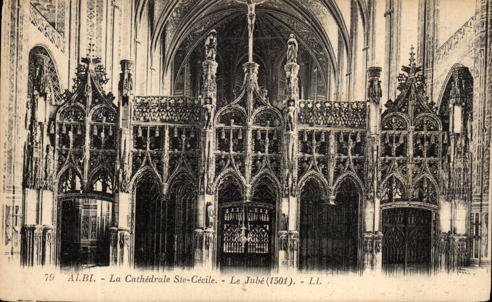 CPA Albi la catedral co Cecile Jube