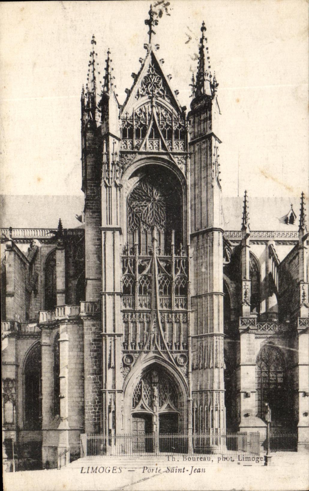 Santo Jean de la puerta de CPA Limoges