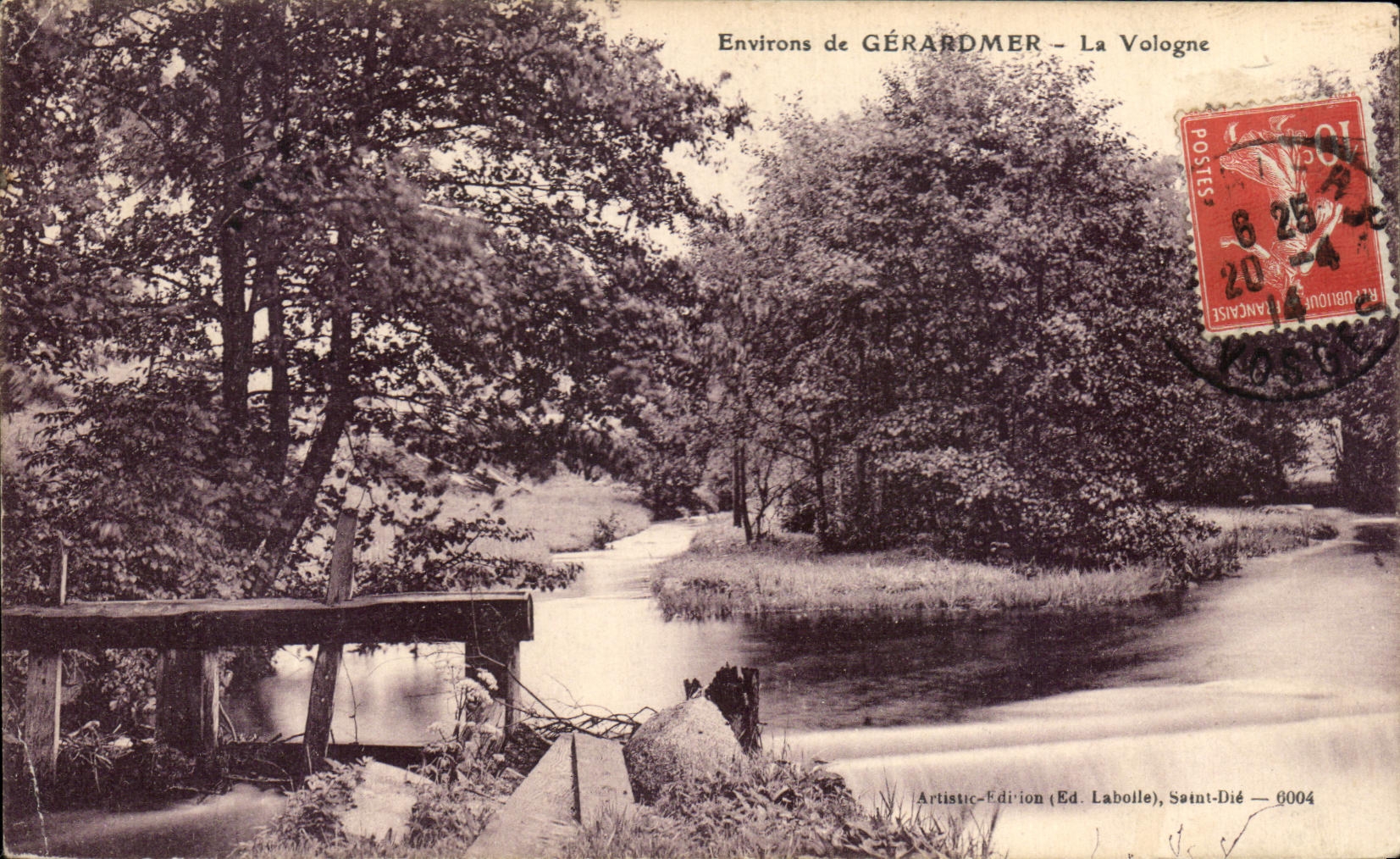 CPA Surroundings of Gerardmer Vologne
