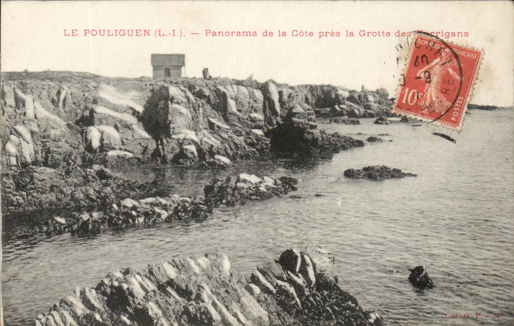 CPA Pouliguen Panorama of the Dimension Close the Cave of Carrigans