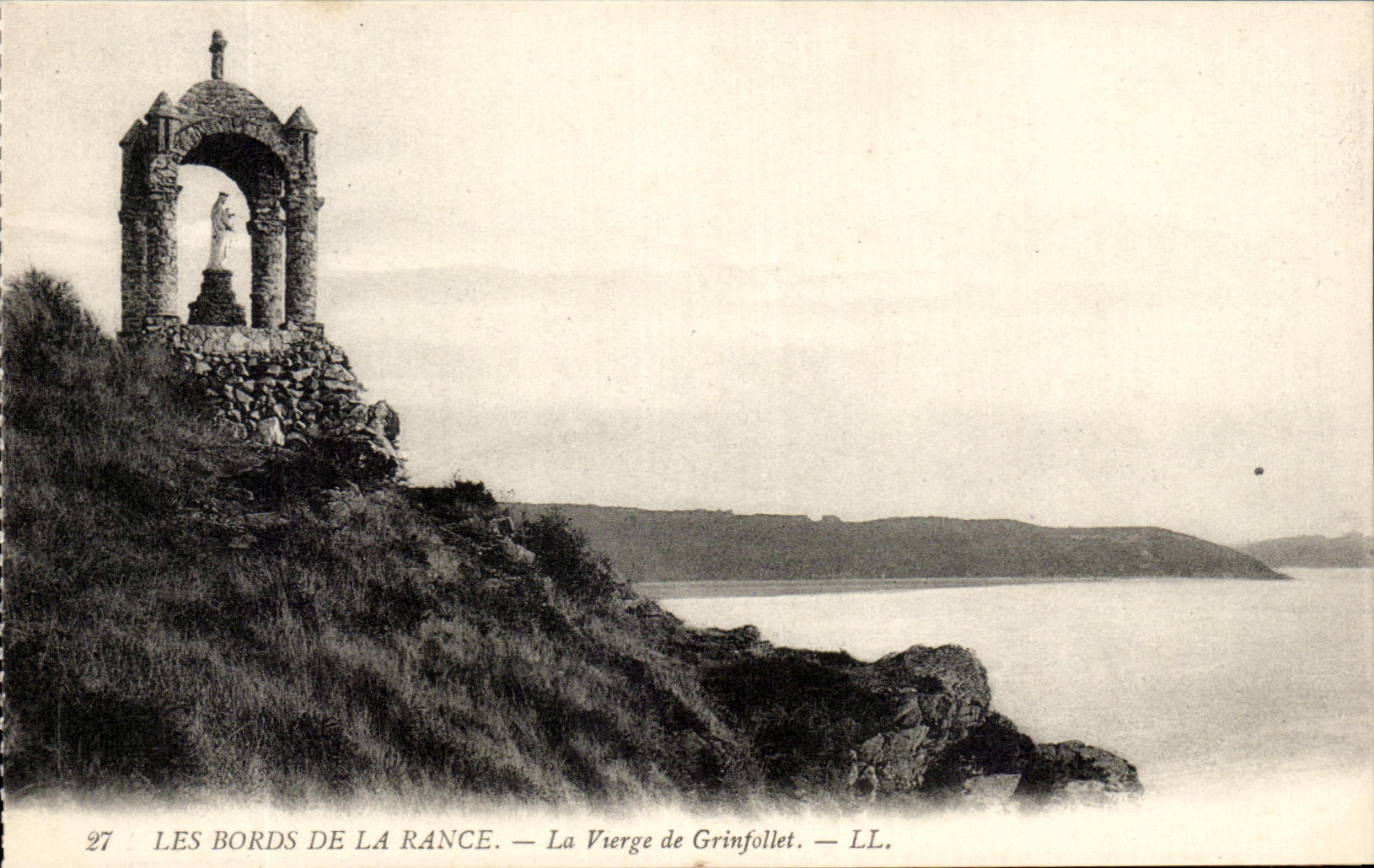 CPA Edges Of Rancid the Virgin De Grinfollet