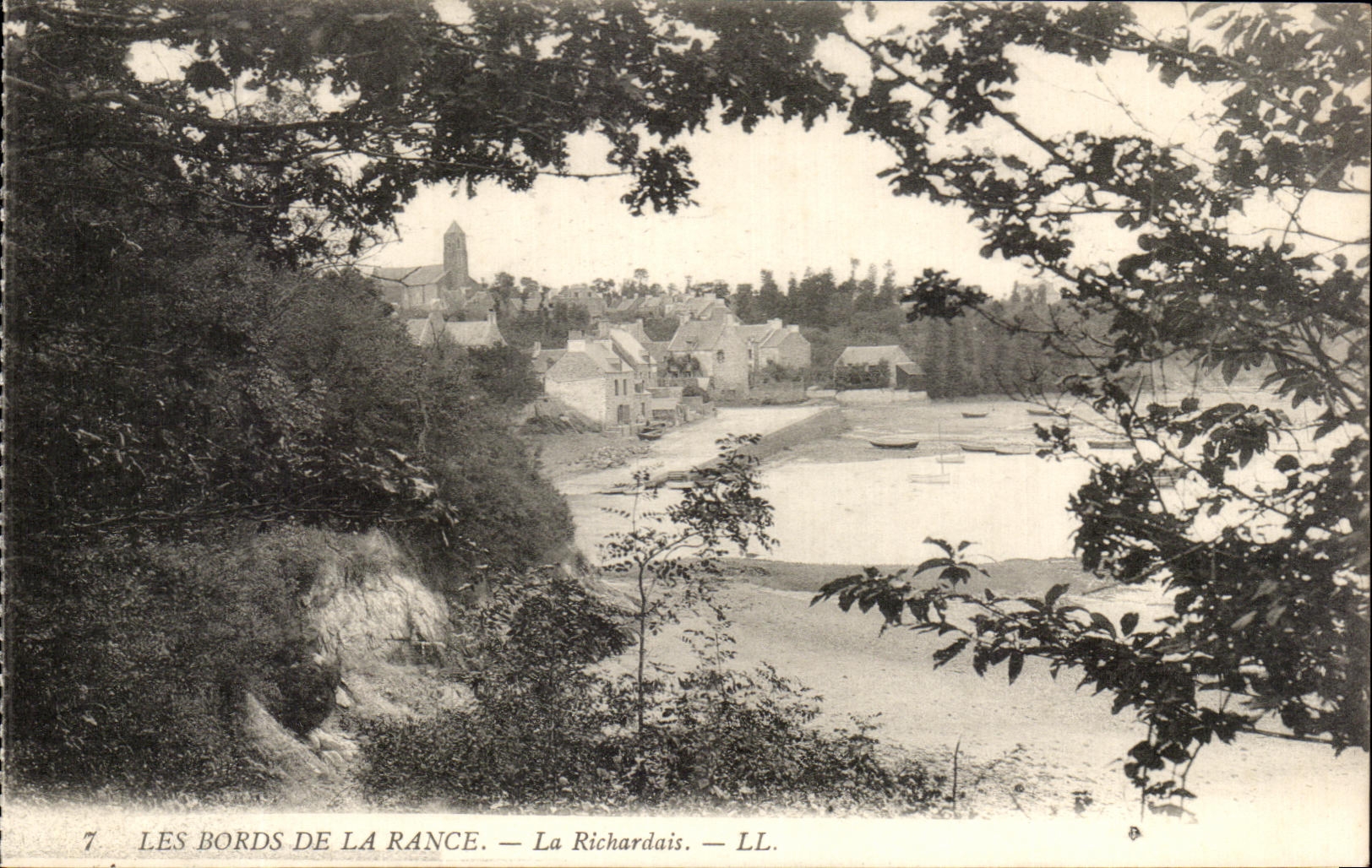 CPA Les Bords De La Rance La Pointe Le Richardais