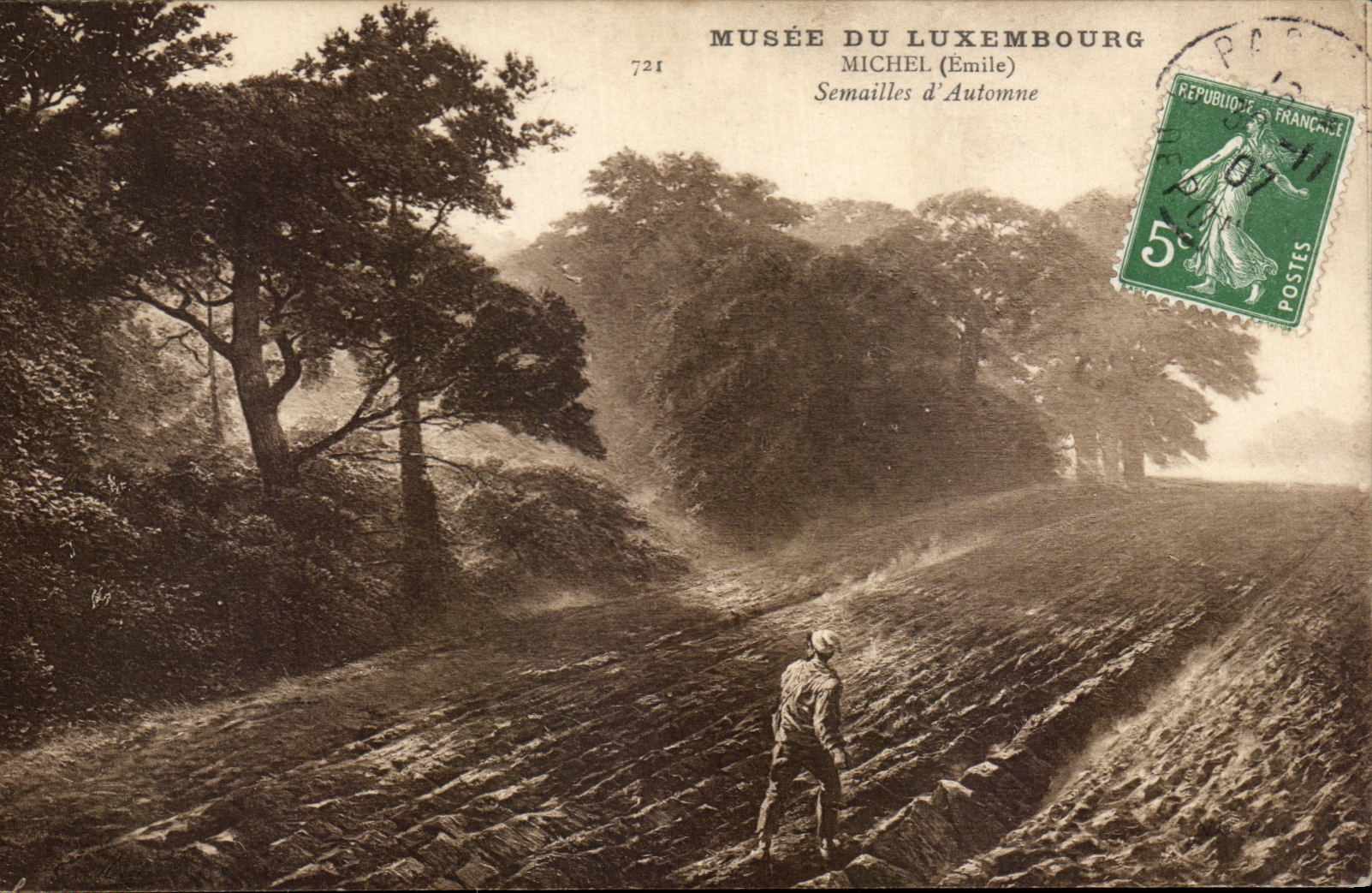 CPA Musee Du Luxembourg Michel Semailles D'automme
