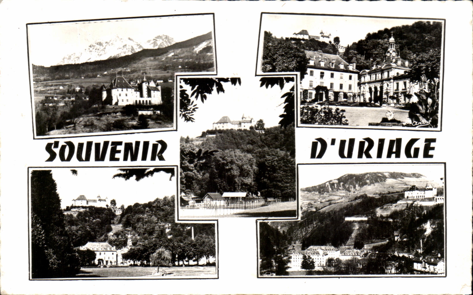 CPSM Souvenir D'Uriage