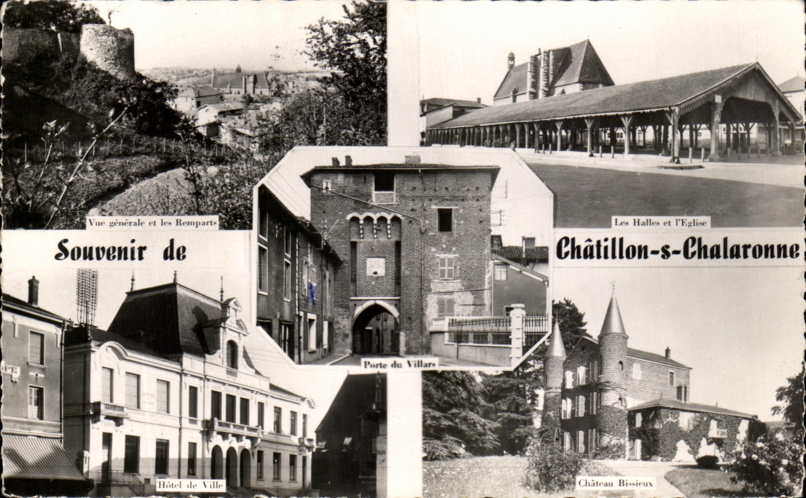 CPSM Souvenir Of chatillon on Chalaronne