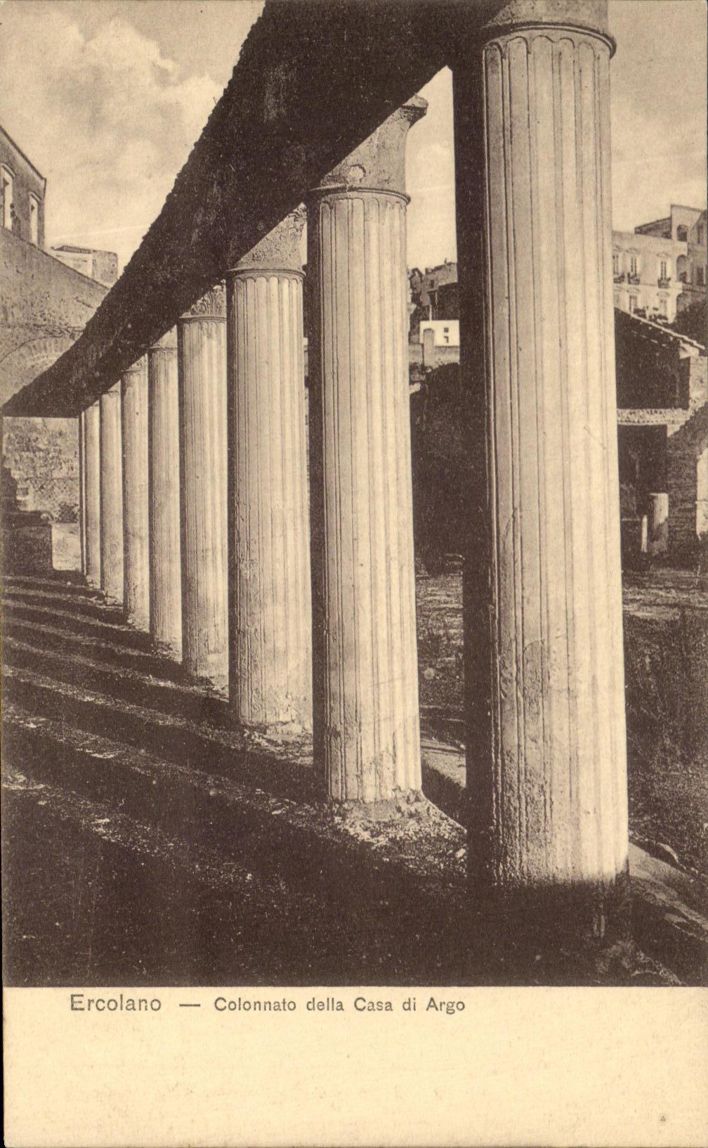 CPA Ercolano Colonnato mas alla de Di puesto Argo