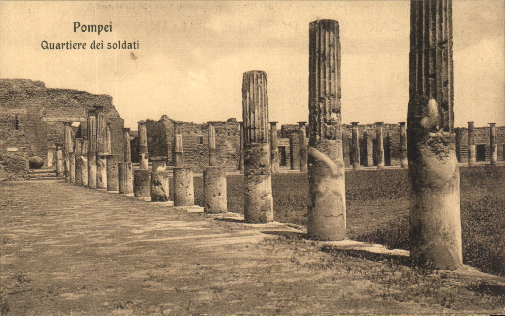 Dei Soldati de CPA Pompeya Quartiere