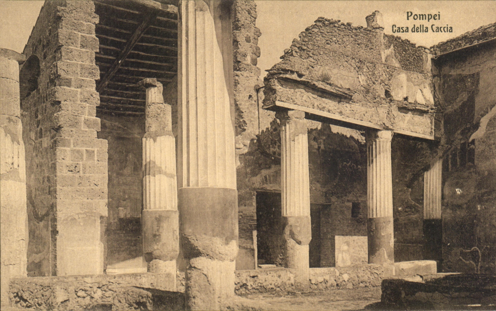 CPA Pompeya puso el della Caccia