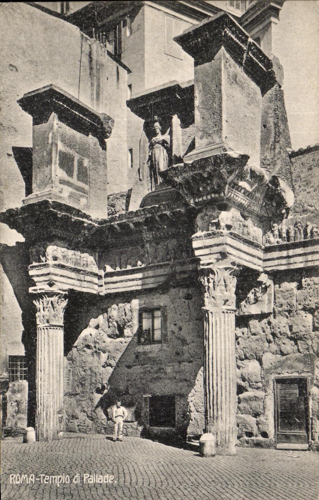 CPA Roma Tempio di Pallade