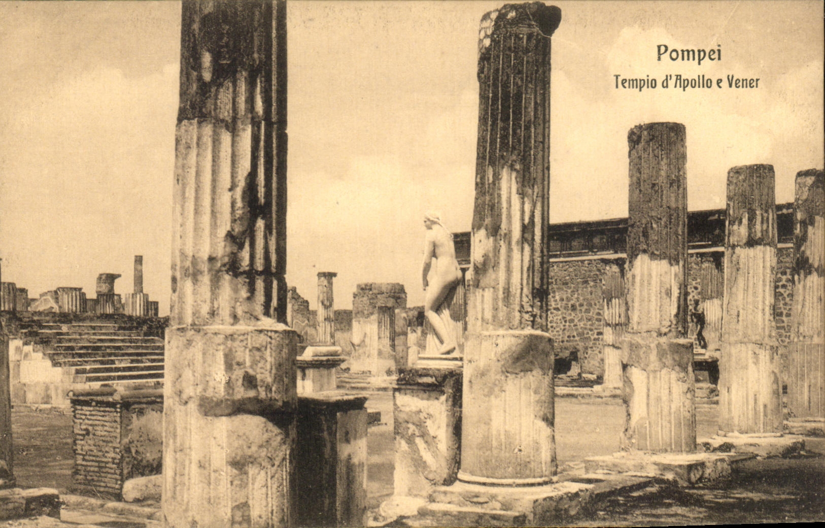 D Apolle E Vener de CPA Pompeya Tempio