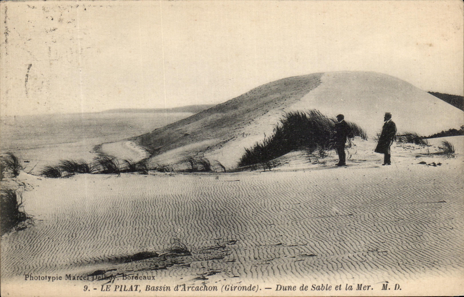 CPA Pilat Basin of Arcachon Dune Sand And Sea
