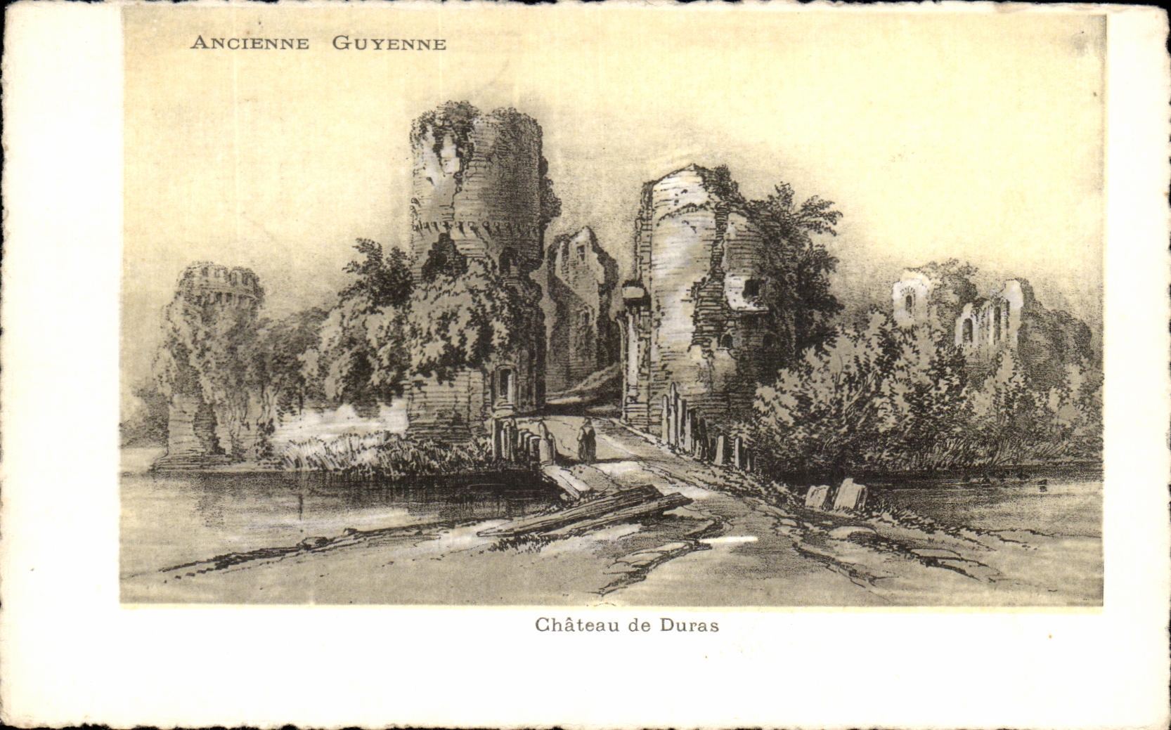 CPA Ancienne Guyenne Castle Of Lasted