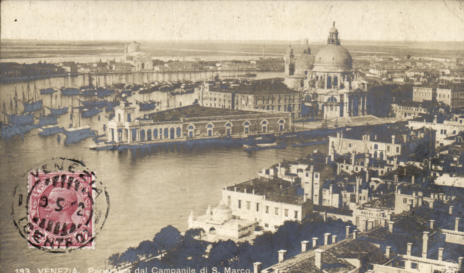 CPA Venezia Panorama Dal Bell-tower De Marco
