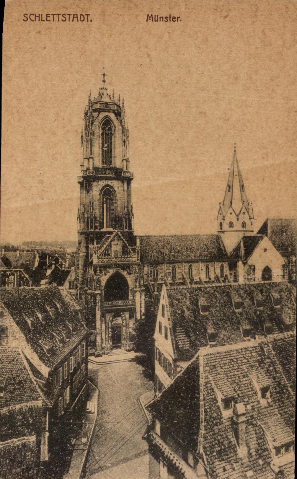 CPA Schlettstadt Munster Slestat 