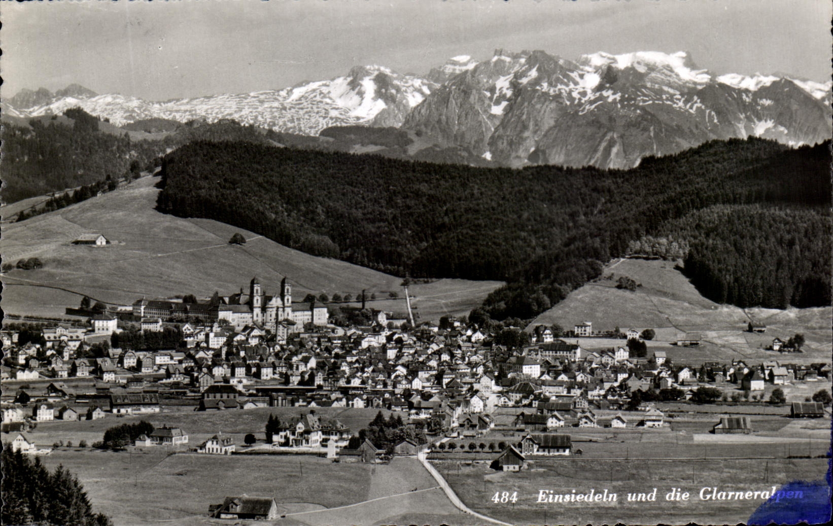 CPA Einsiedeln und die Glarneralpen