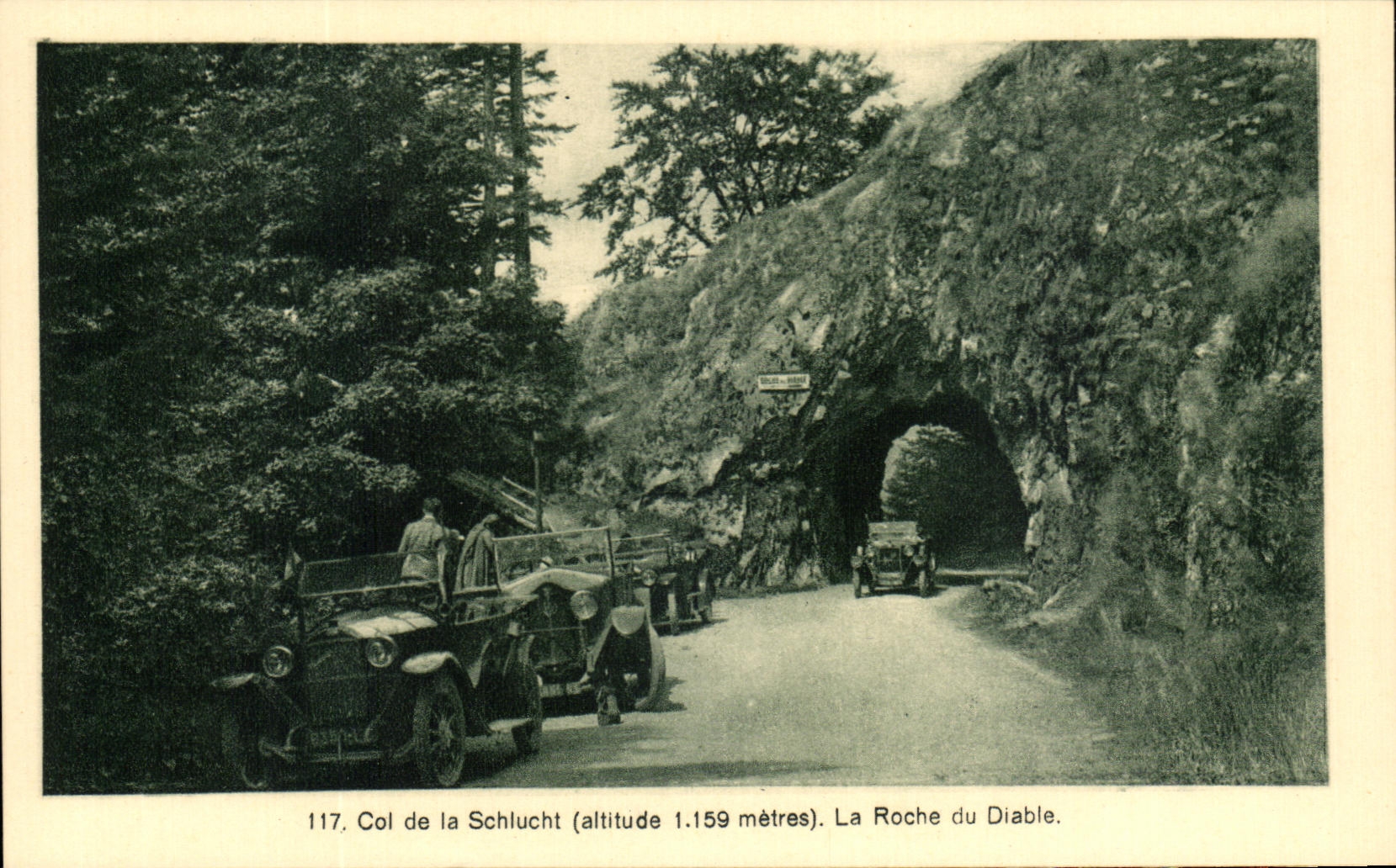 CPA Collar of Schlucht the Rock of the Automobile Devil