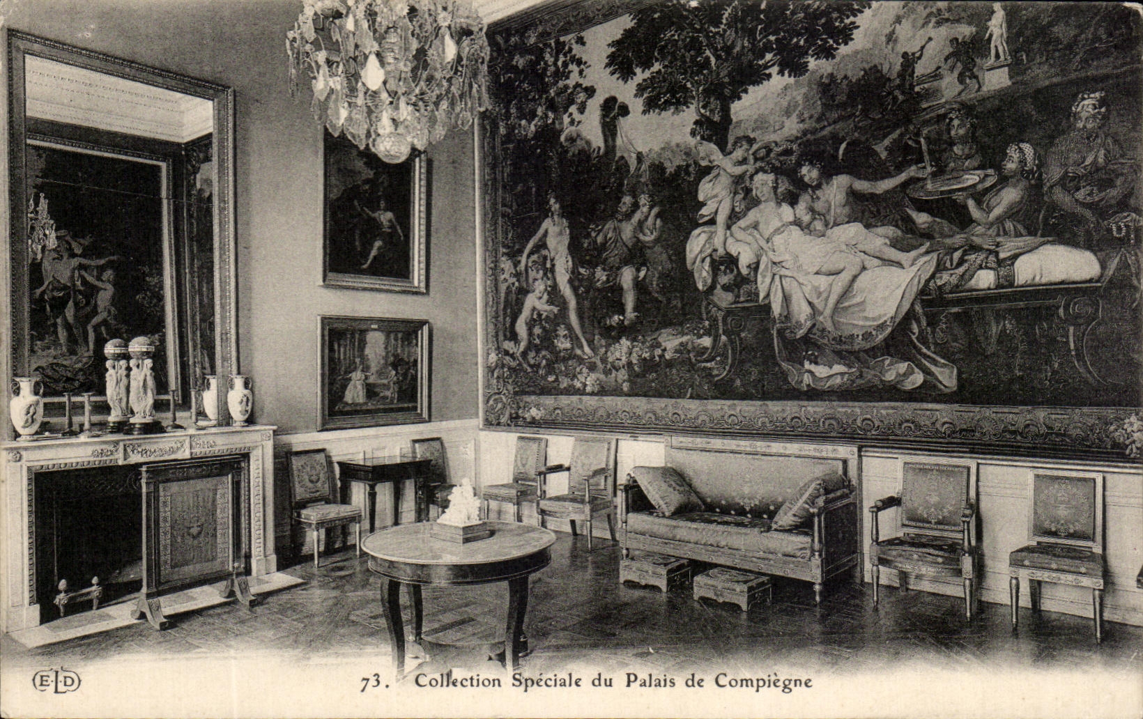 CPA Spcciale Collection of the Palate of Complegne