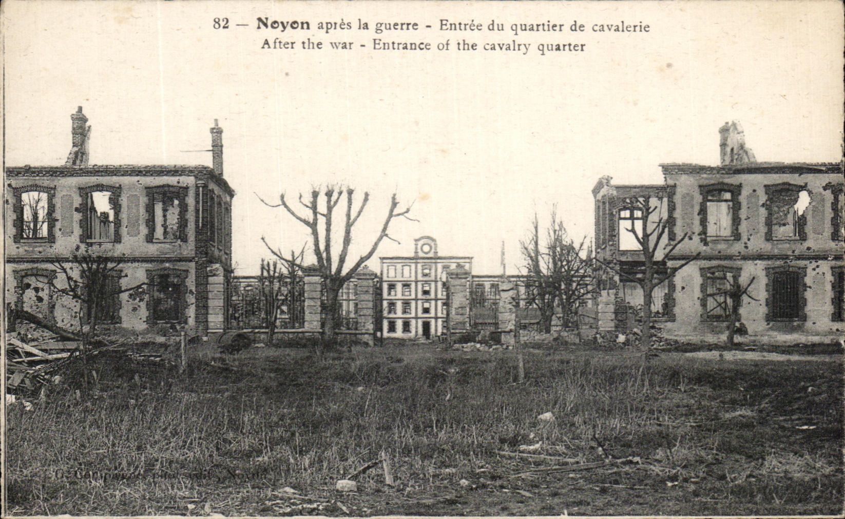 Limite-linea de CPA despues de la entrada de la guerra del districto de la caballeria de Militaria
