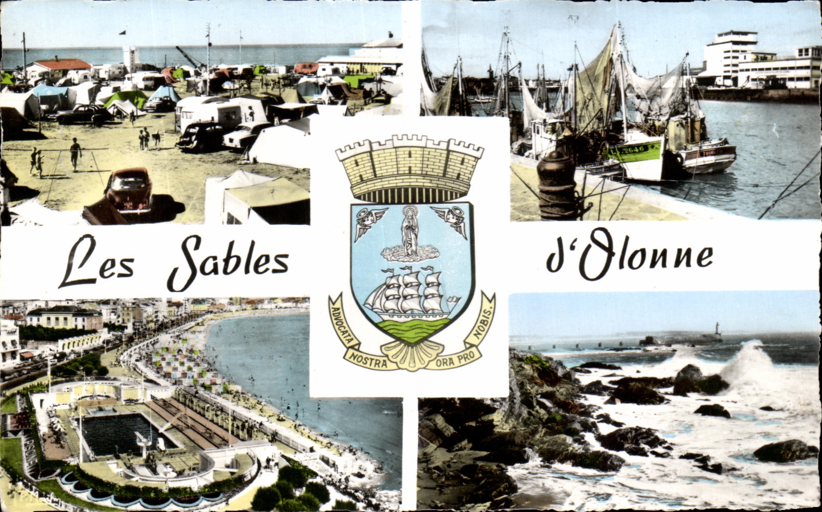 CPA Sables d'Olonne Boats camp-site