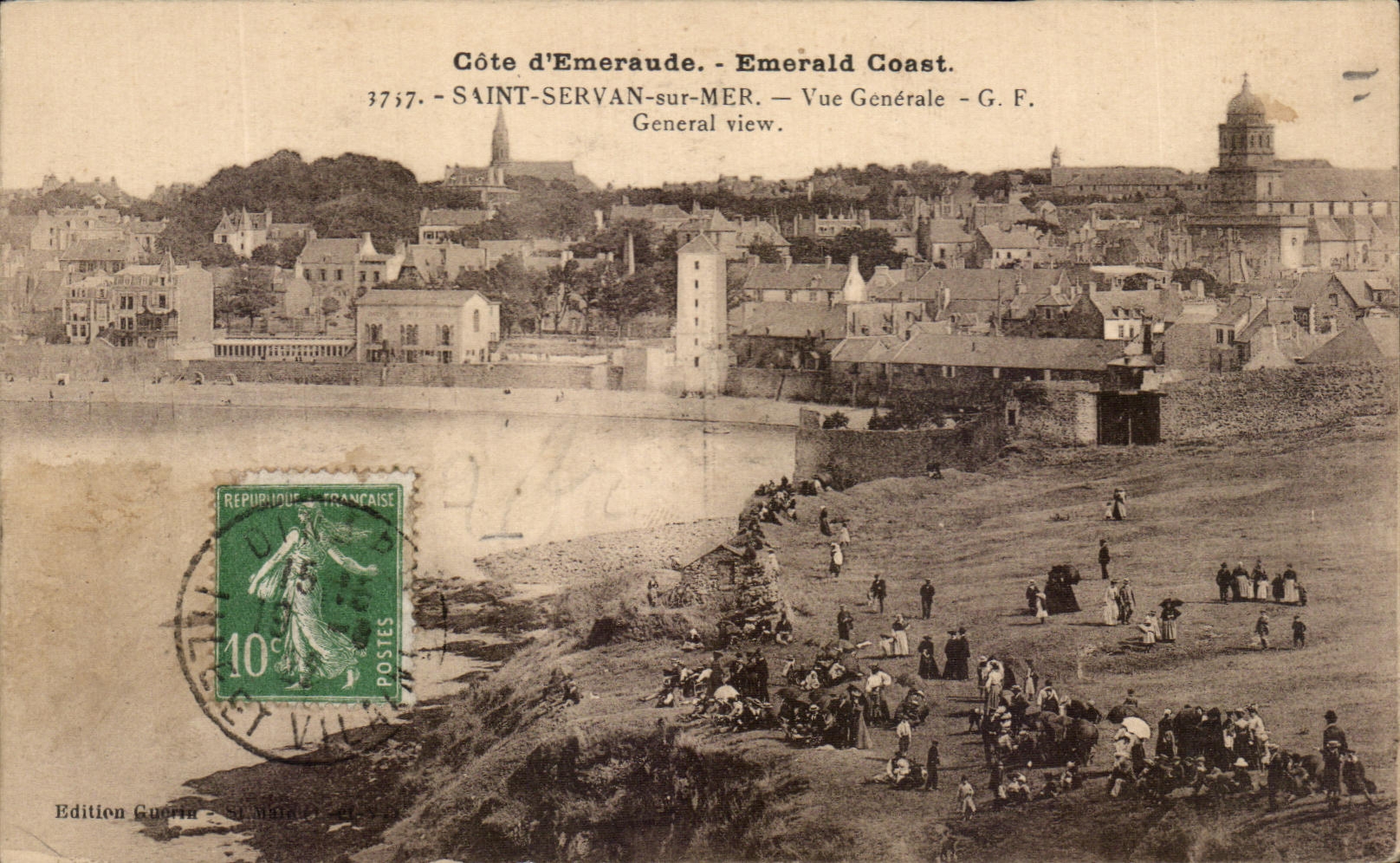 CPA Saint Servan sur Mer Vue Generale