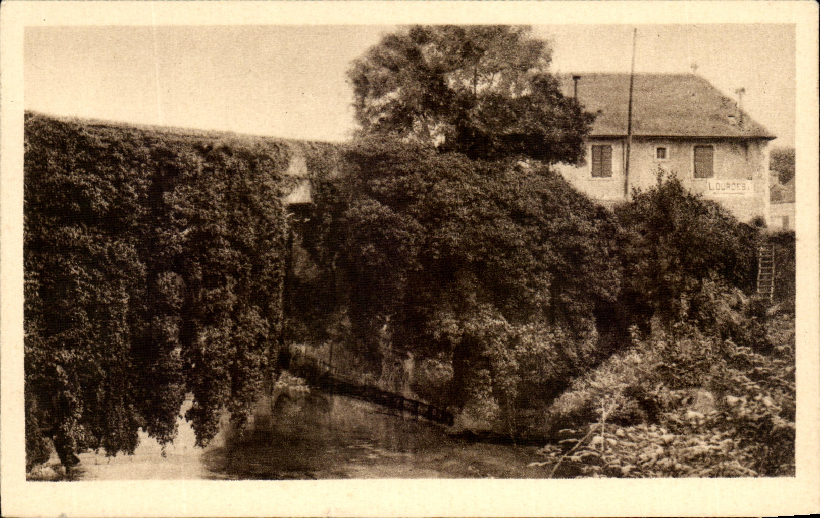 CPA Betharram the stone Bridge