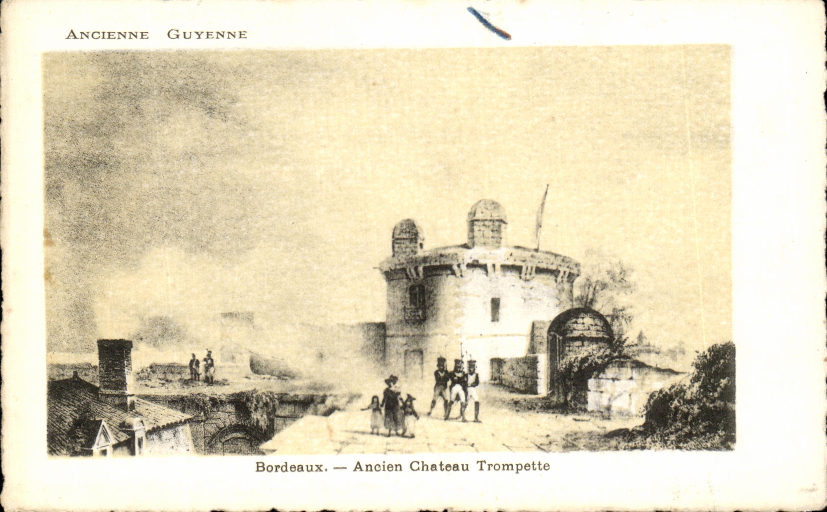 Old CPA Guyenne Surroundings of Bordeaux