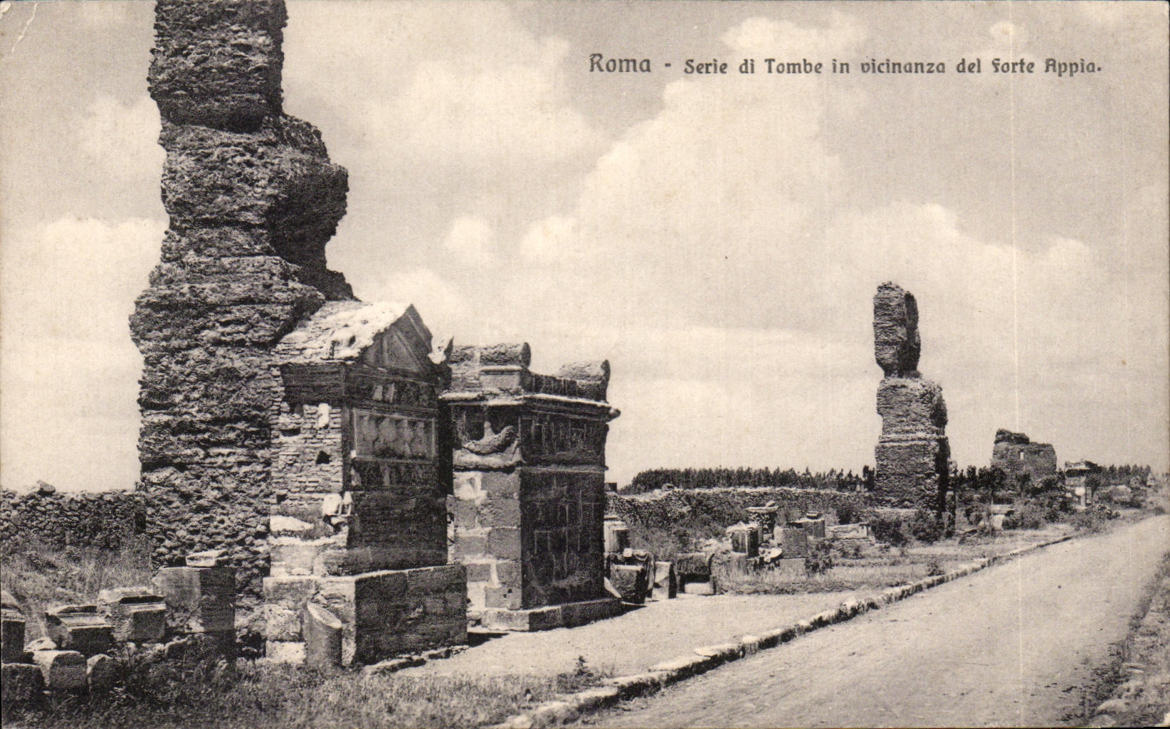 CPA Roma Series di Tombe en Vicinanza fuerte LED Appia