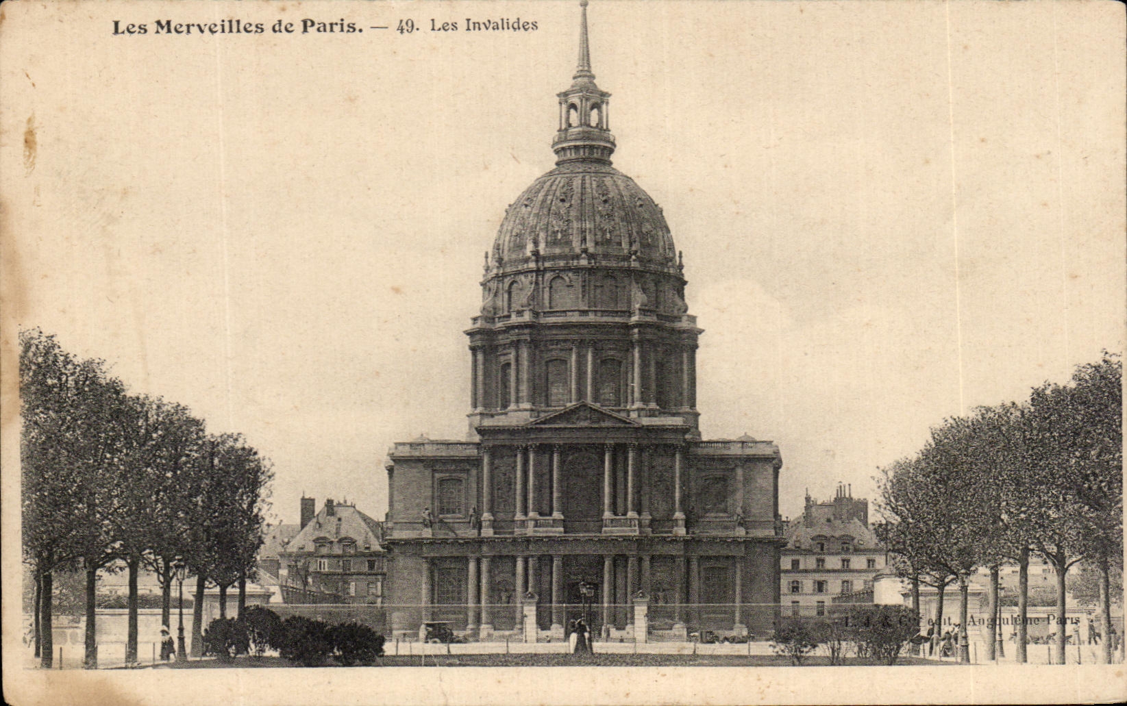CPA Wonders of Paris Invalides