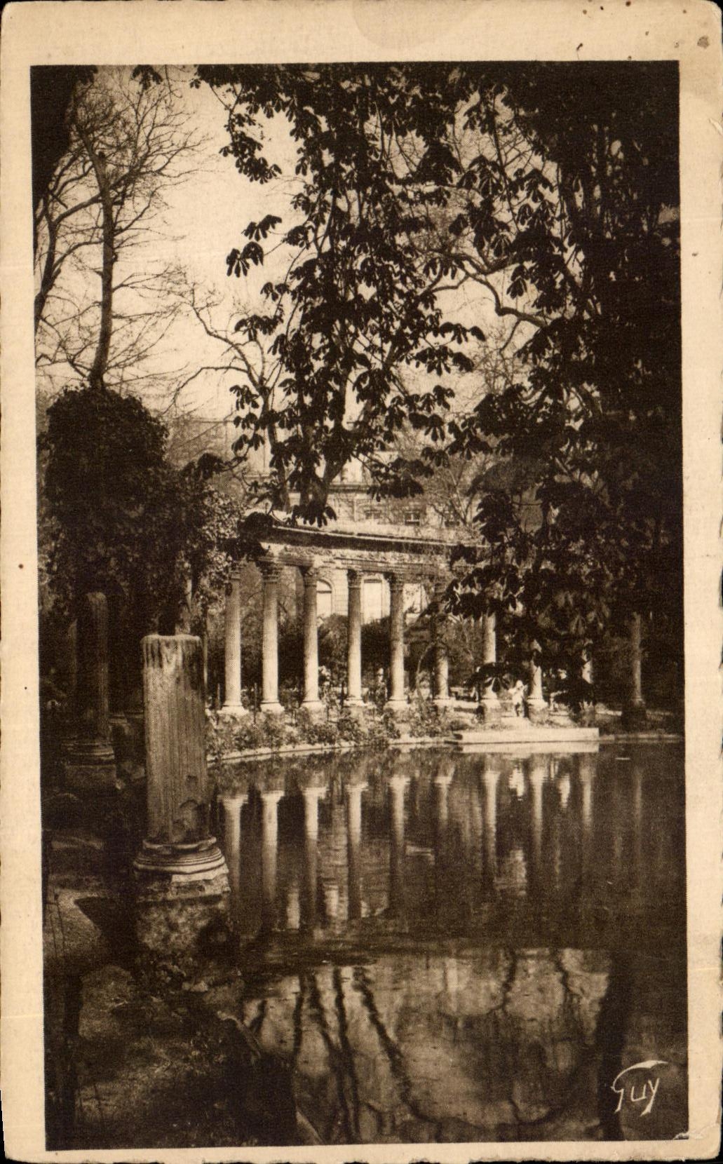 CPA Our Beautiful Paris Park Heap