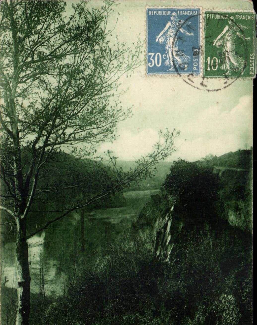 Taladro de CPA Pissotte de Vouvant el St Lucas de las rocas