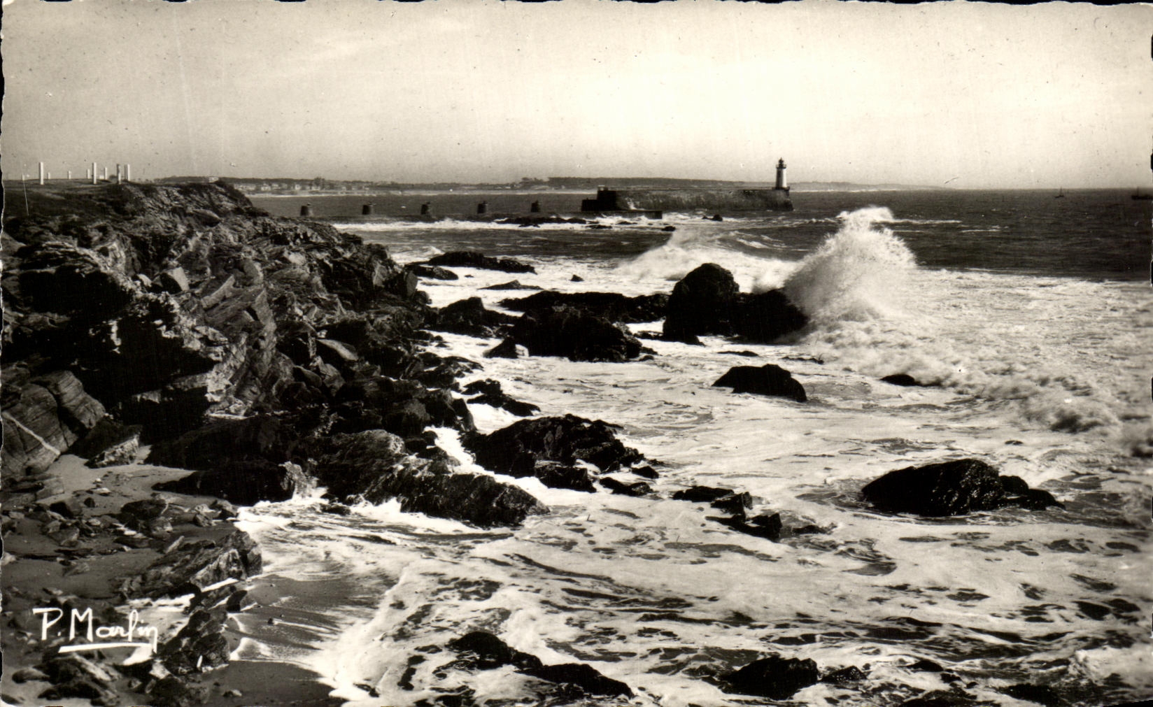 CPA Sables d'Olonne the Large Pier
