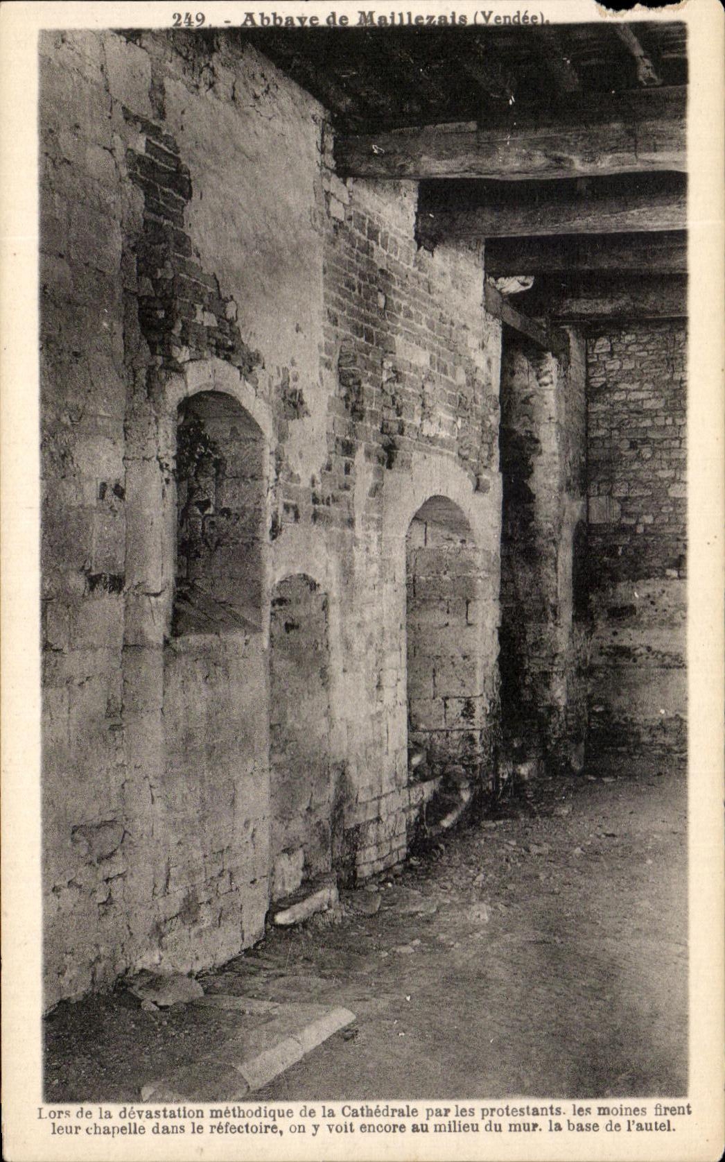 CPA Abbaye De Maillezais