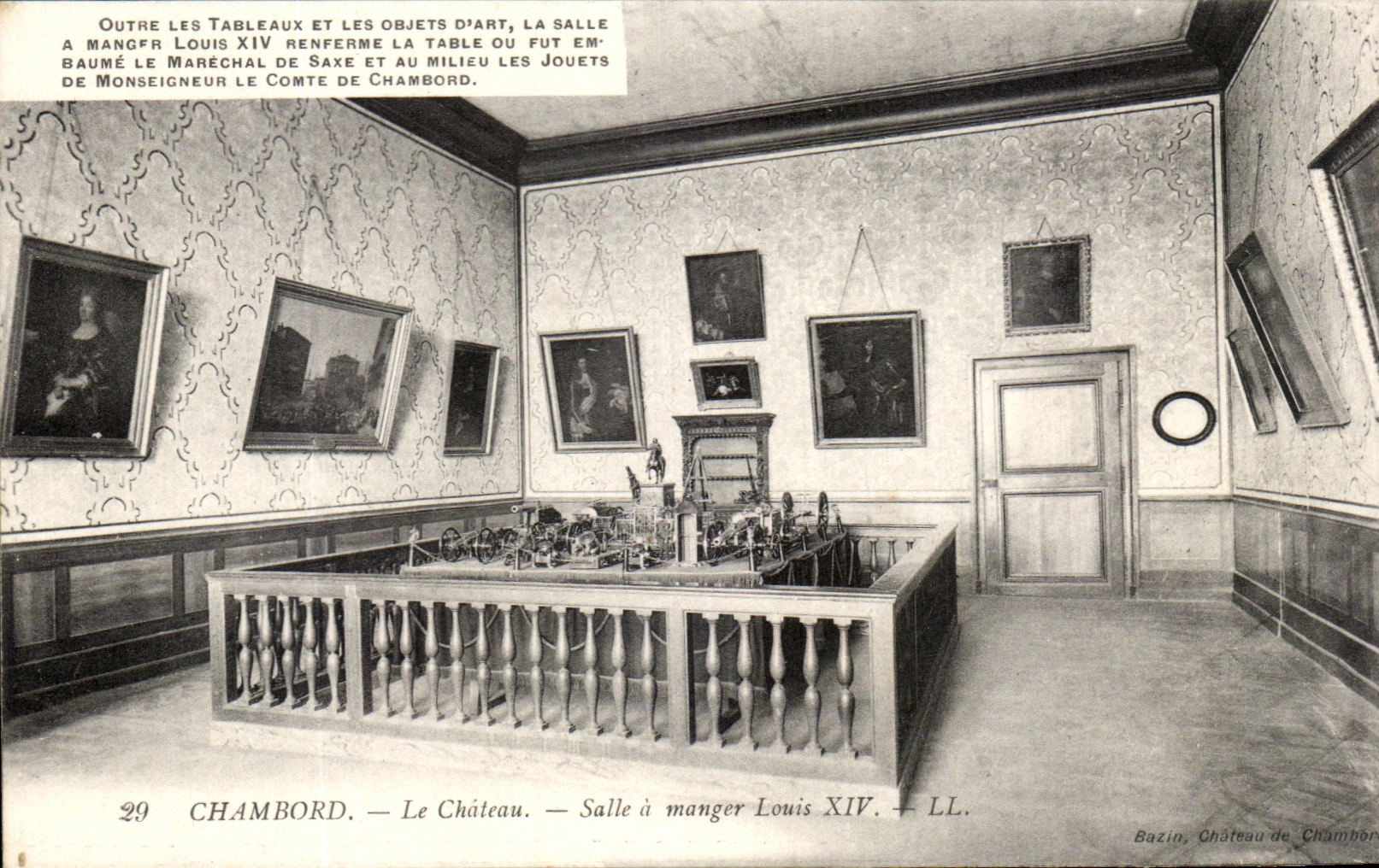 CPA Chambord Le Chateau Salle a Manger Louis XIv