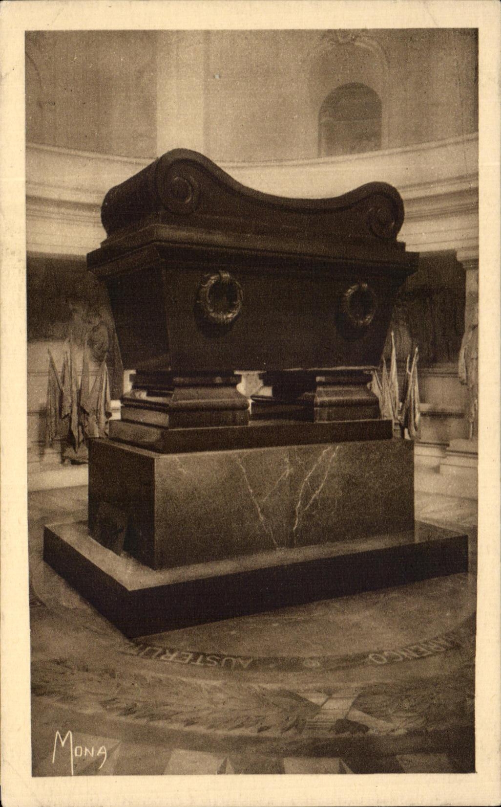 CPA Small Tables Of Paris the Tomb of Napoleon 1st pennies the Dome