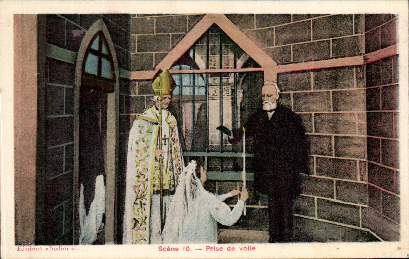 CPA Scene 10 Catch Of Stolen Lisieux