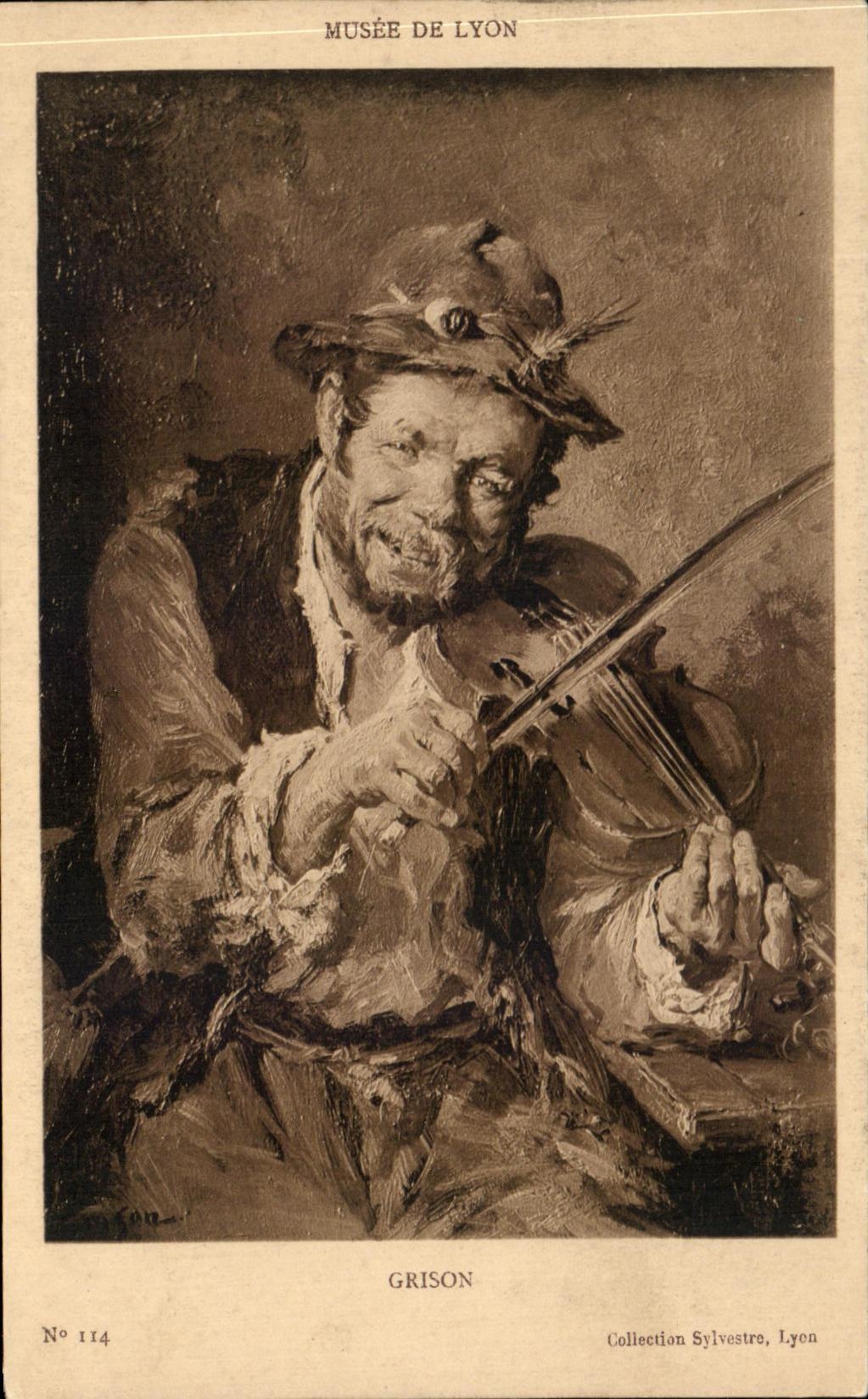 Grison CPA Museum of Lyon Violin