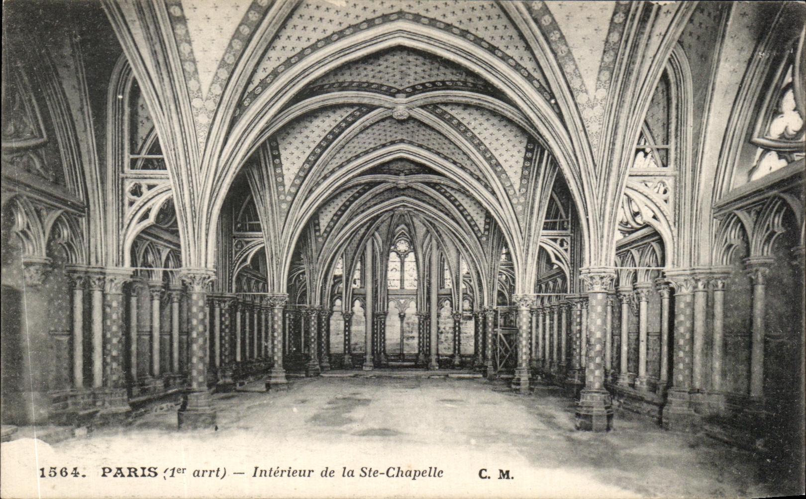 CPA Interior Paris Of the co Vault