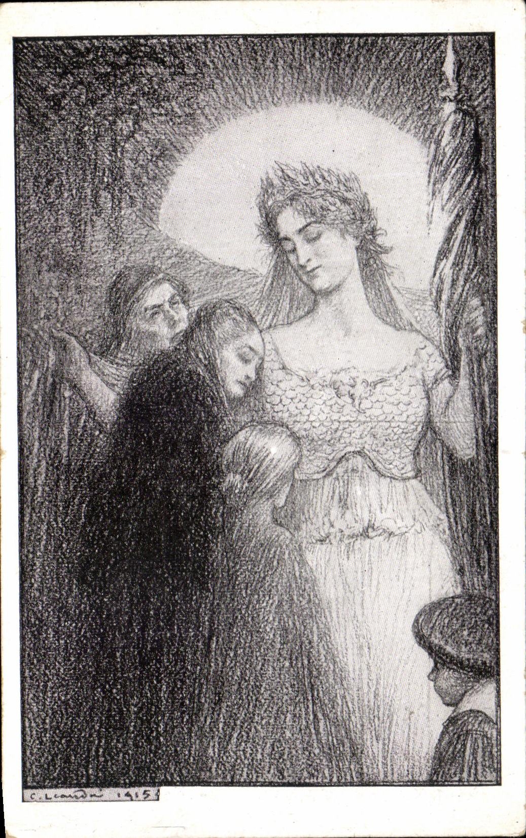 CPA French Day of the National Help