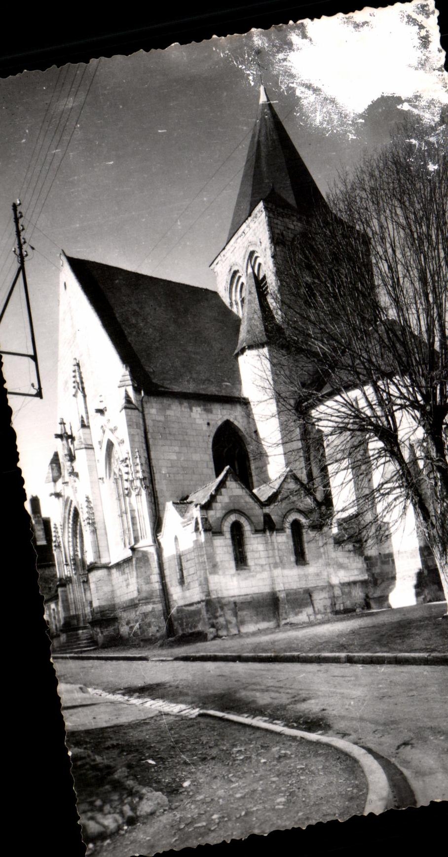 Santo Epain de CPSM la Campana-torre de la iglesia del renacimiento de la puerta del siglo XIII