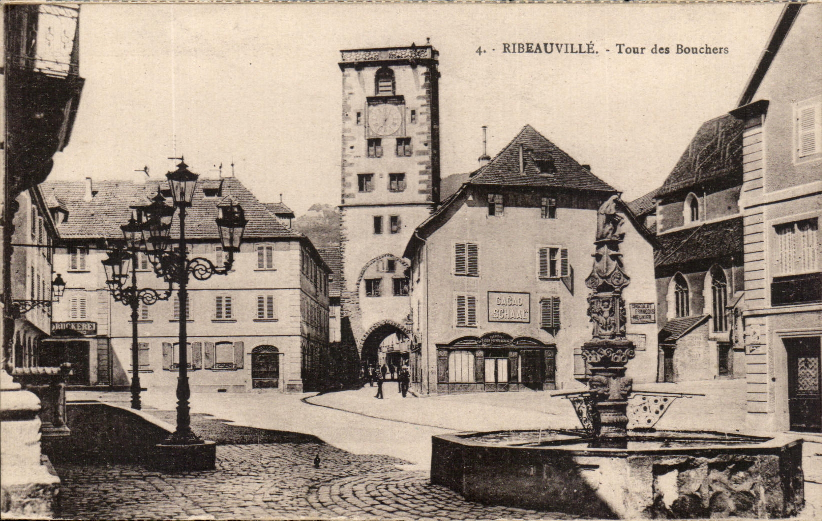 CPA Ribeauville Turn of the Butchers