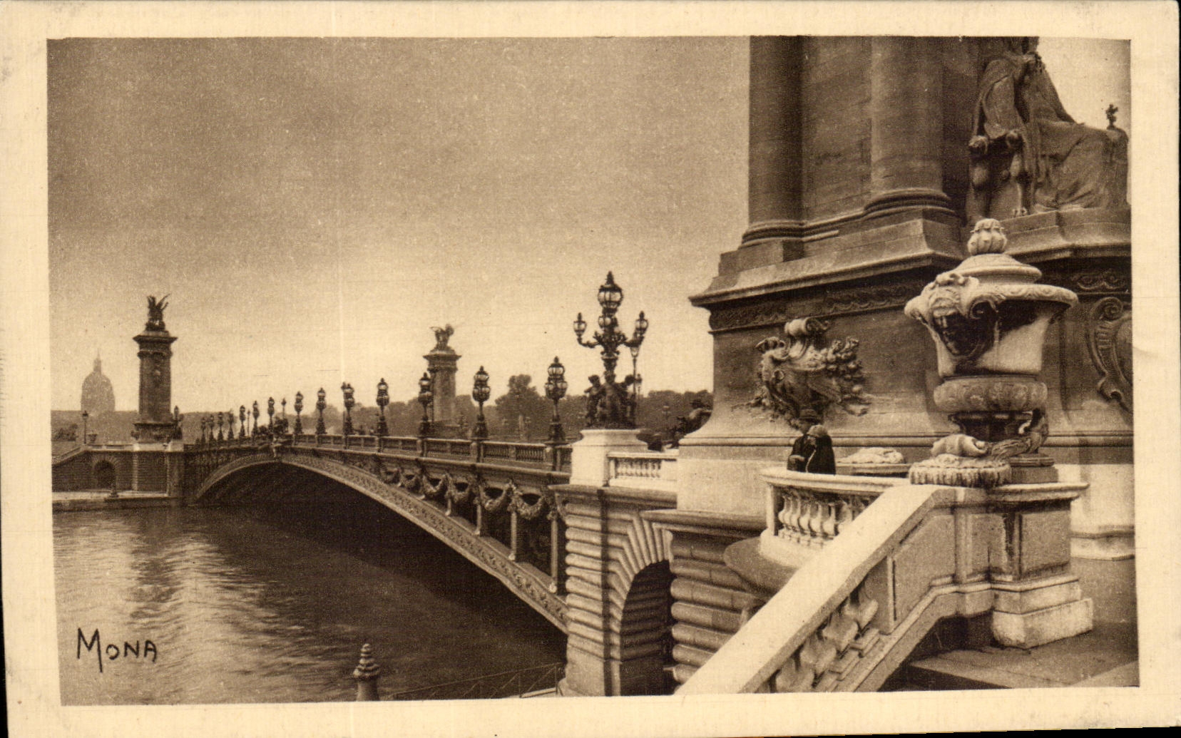CPA Les Petits Tableaux De Paris Le Pont Alexandre III