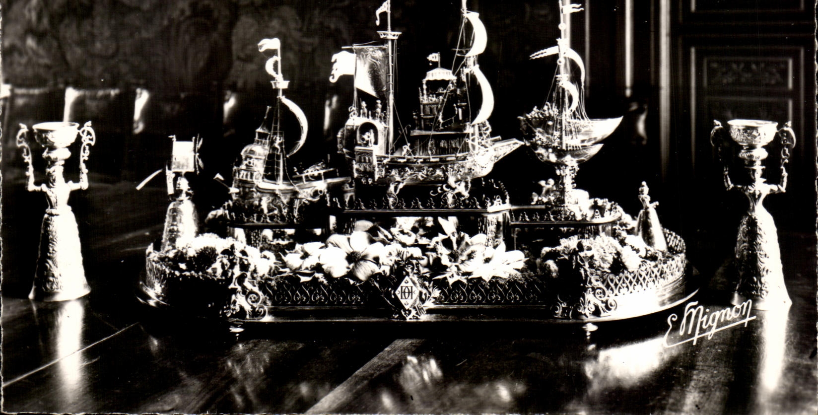 CPA Castle D' Anet Especially of Table Renaissance