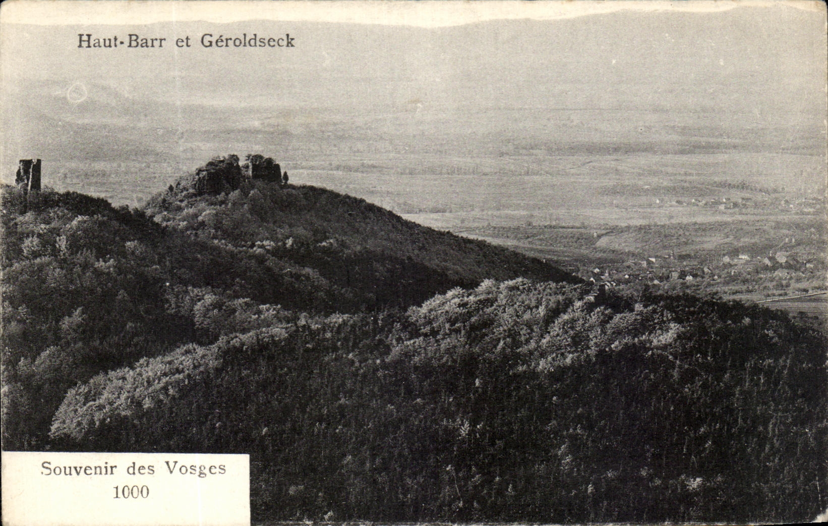CPA High Barr And Geroldseck the Vosges