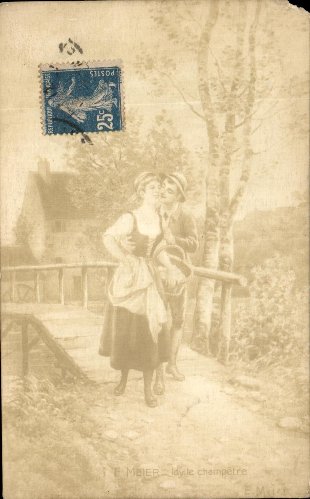 CPA pastoral Meier Idylle